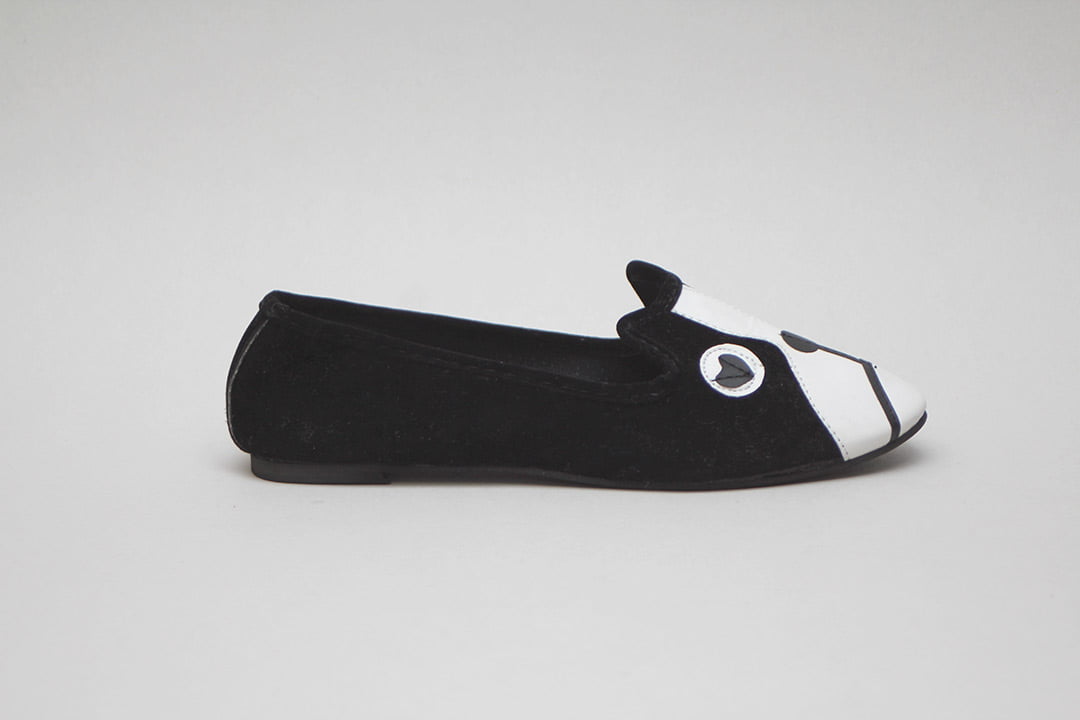 Zwart / witte kat hond flatjes