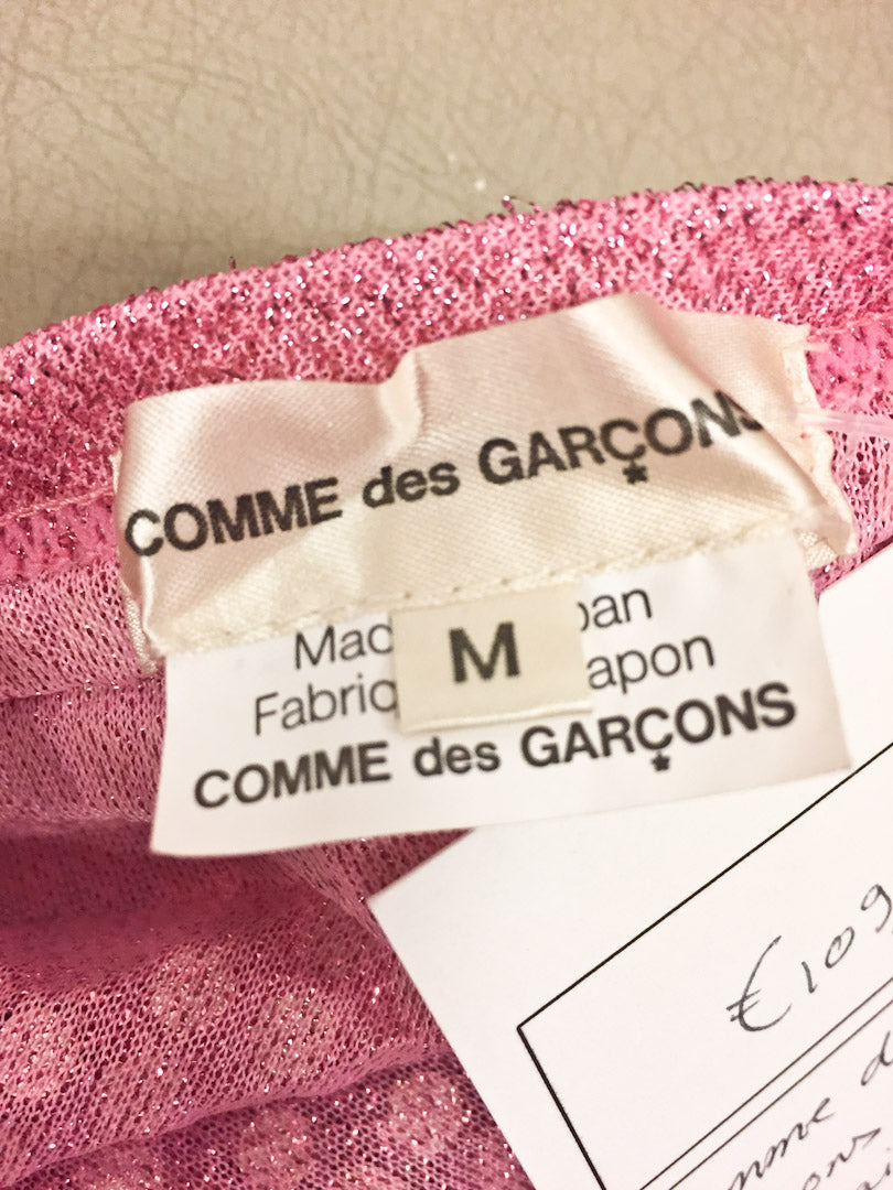 Roze pailletten top van Comme des Garcons 2007