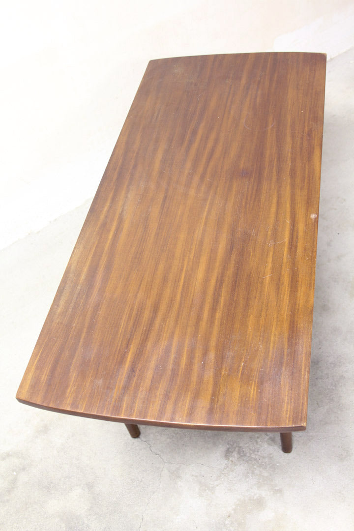 Vintage fifties salontafel teak hout