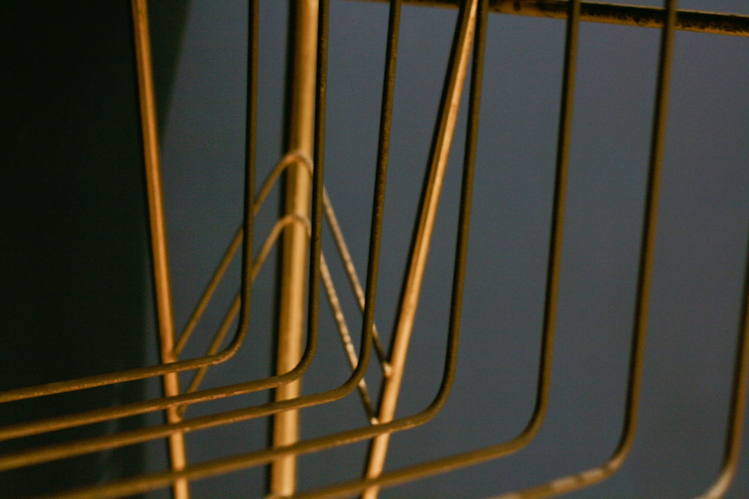 Franse Art Deco bijzettafel groen marmer look