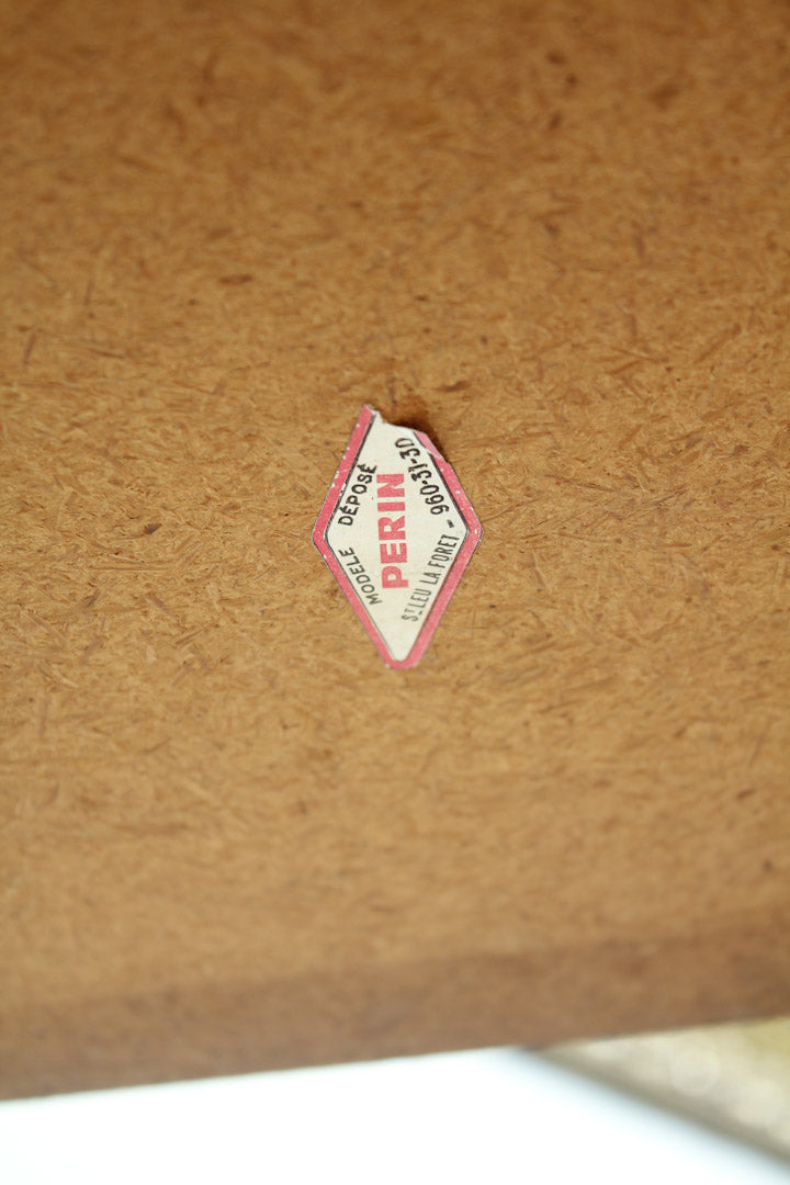 Franse draadstalen vintage trolley