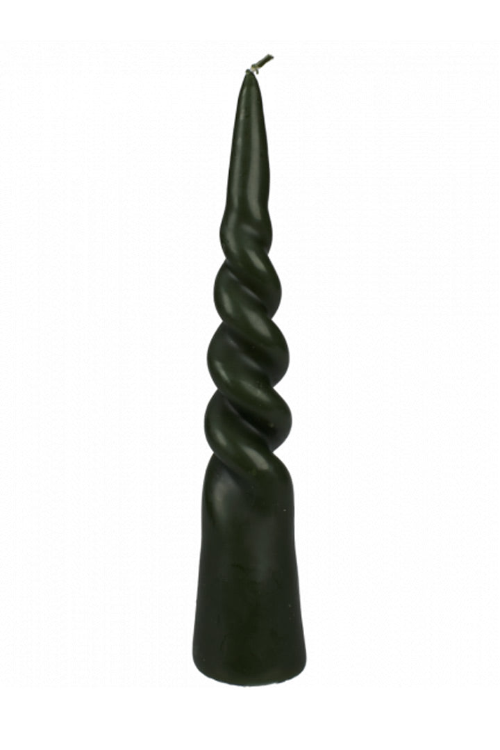 Twisted pilaar kaars - Branded by