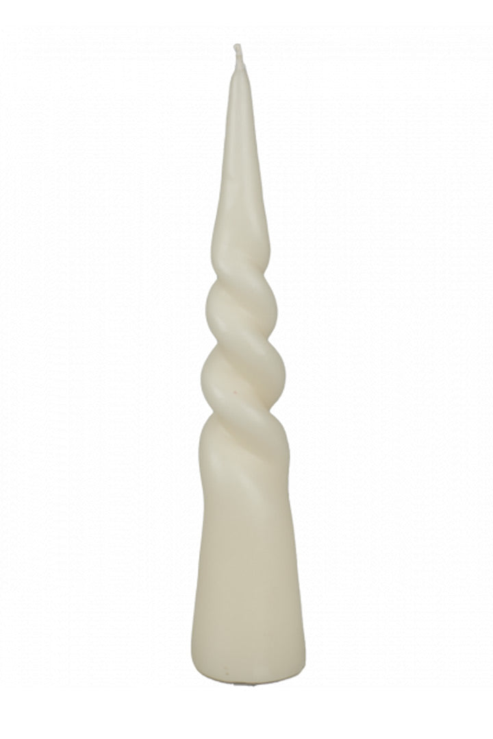 Twisted pilaar kaars - Branded by