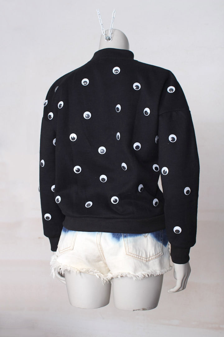 Googly eyes sweater