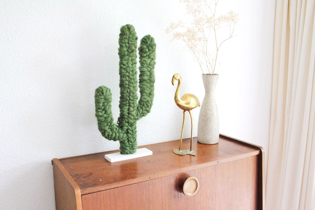 Grote gehaakte cactus