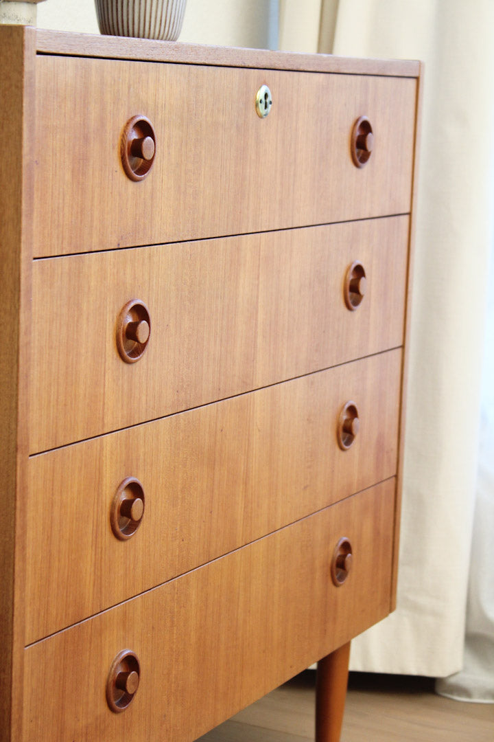 Scandinavische Royal Board vintage commode / ladenkastje