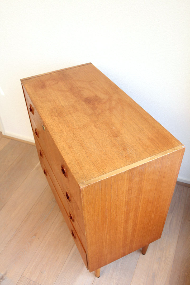 Scandinavische Royal Board vintage commode / ladenkastje