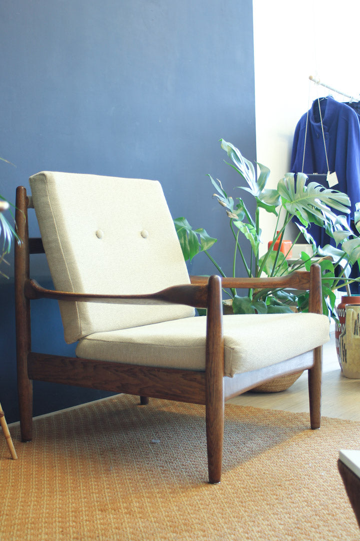 Jaren 70 vintage armchair