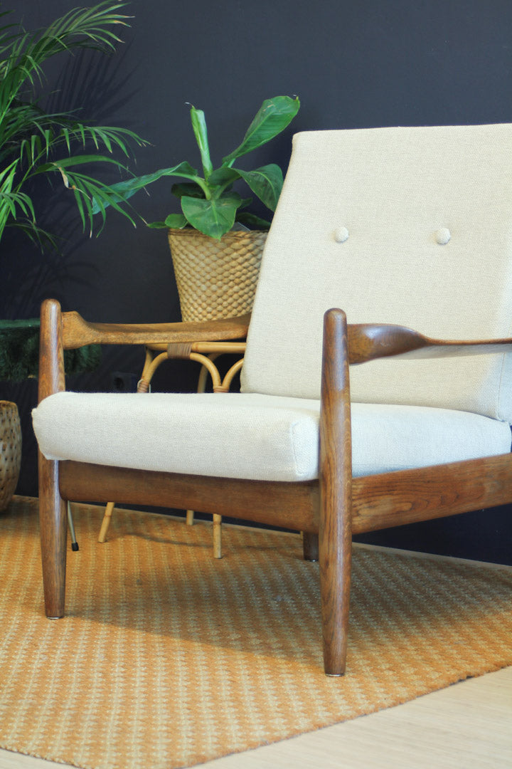 Jaren 70 vintage armchair