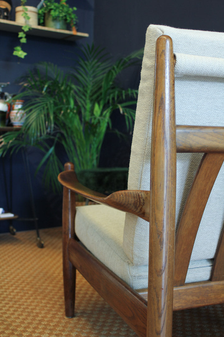 Jaren 70 vintage armchair