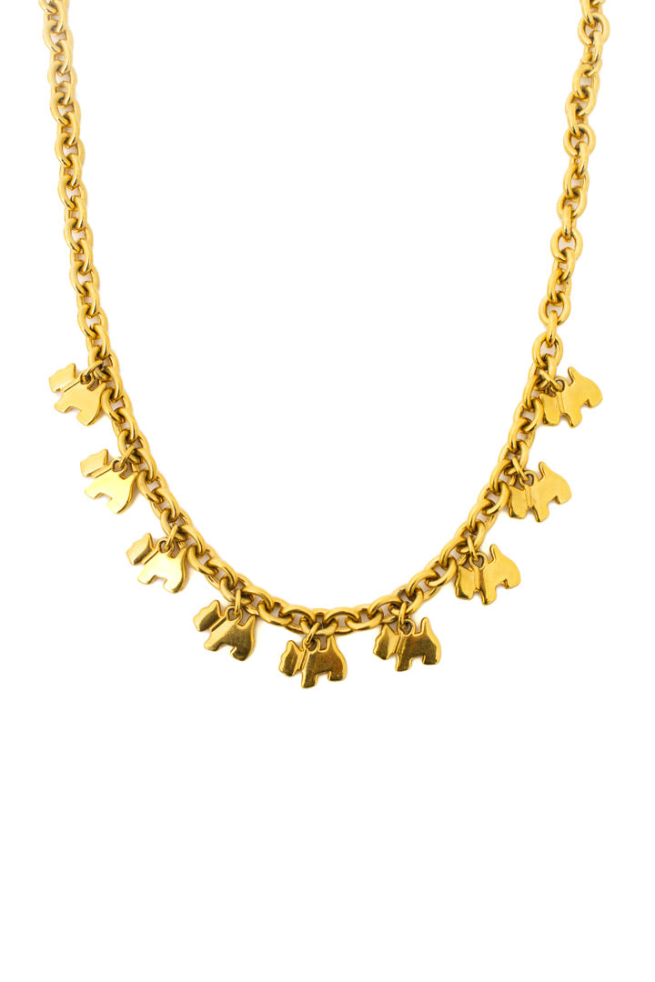 vintage agatha paris ketting met bedels
