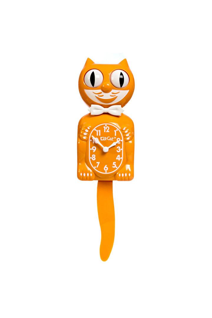 Kit-Cat Clock Festival Orange
