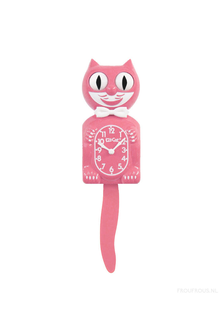 Kit-Cat Strawberry Ice lichtroze klok