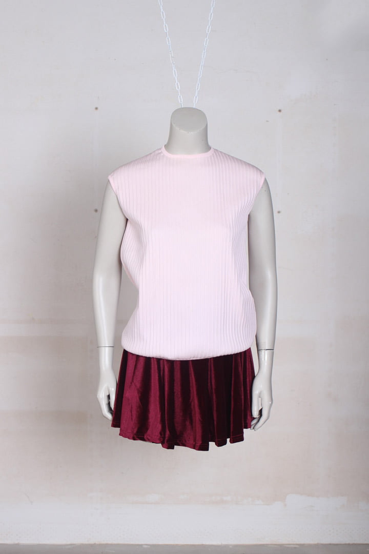 Lichtroze top