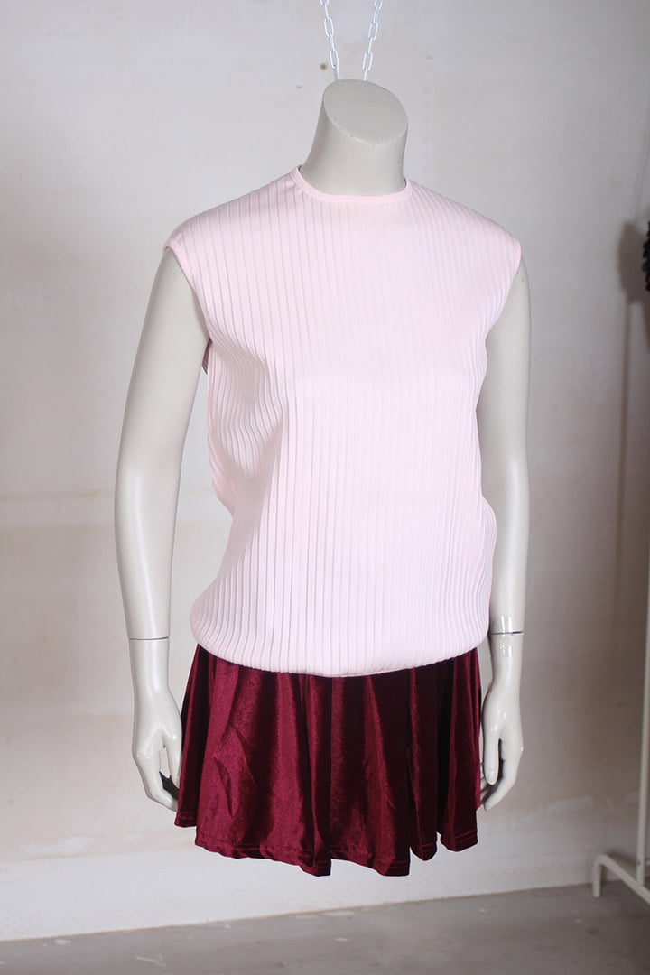 Vintage lichtroze top