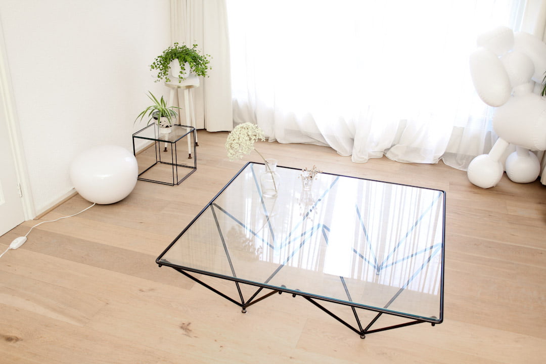 Paolo Piva salontafel Alanda 100 x 100