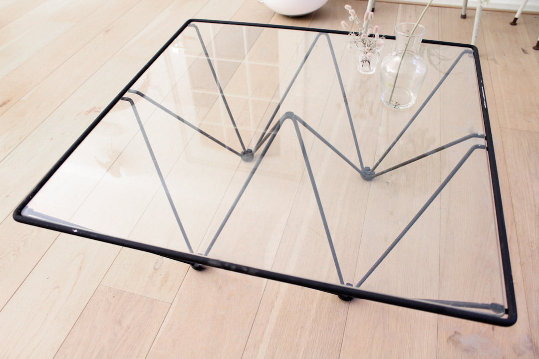 Paolo Piva Alanda stijl salontafel 80x80