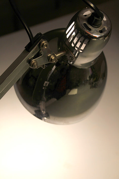 Retro bureaulamp chroom