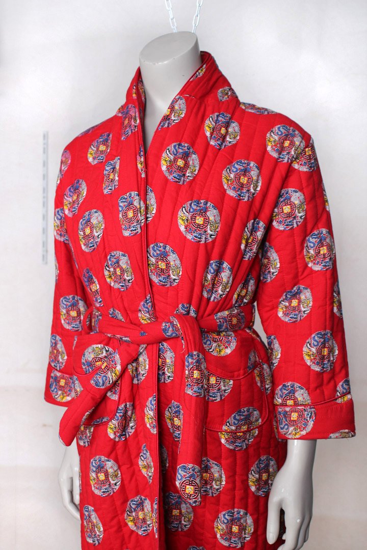 Rode kimono / vintage kamerjas