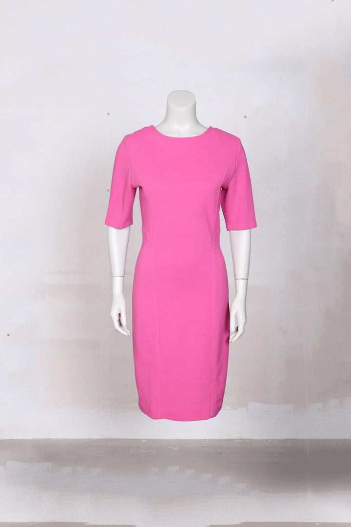 roze jurk