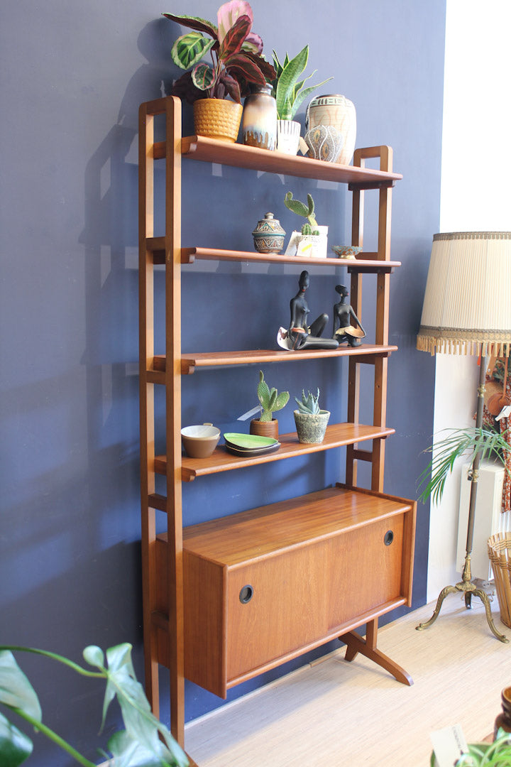 Vintage Simpla Lux modulaire kast teak