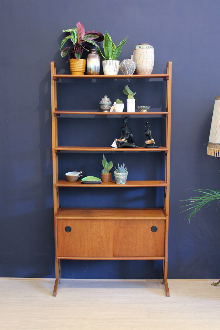 Vintage Simpla Lux modulaire kast teak