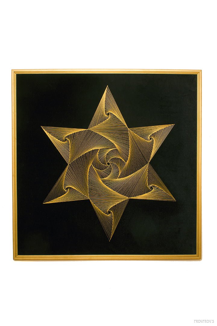 String art schilderij