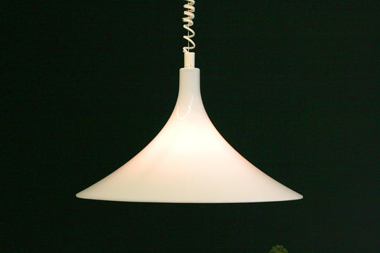 Vintage Harco Loor Dutch Design lamp heksenhoed