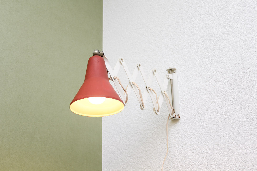 Vintage Anvia schaarlamp