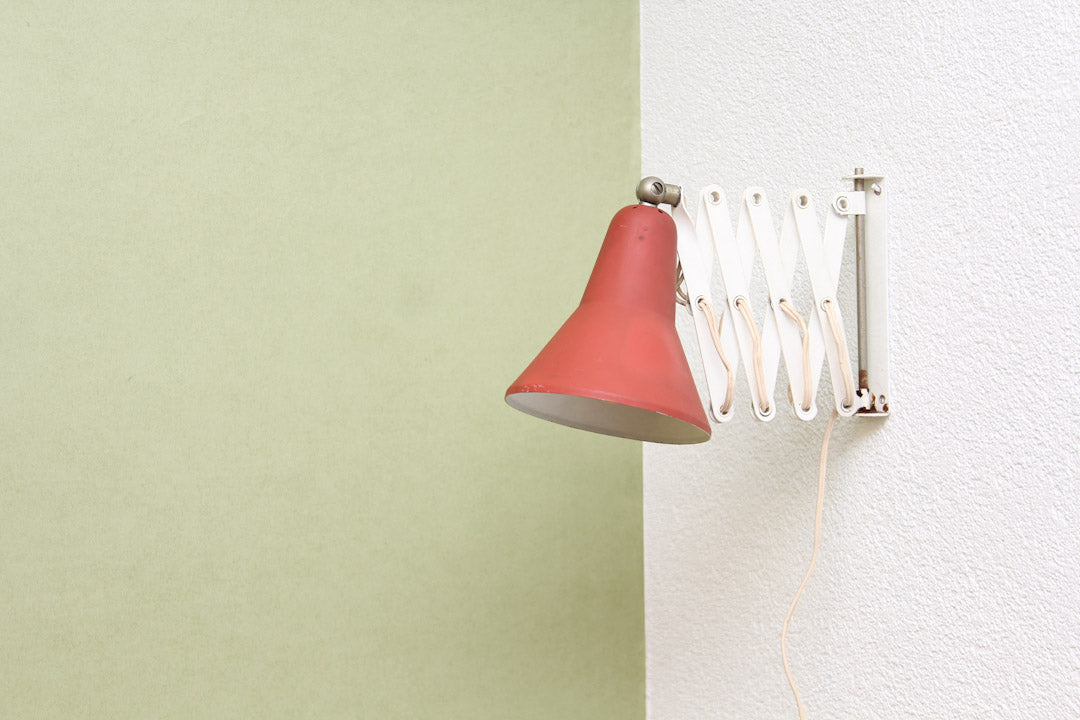 Vintage Anvia schaarlamp