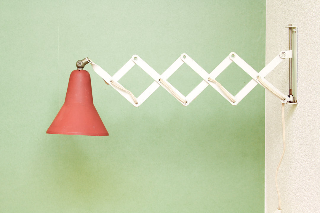 Vintage Anvia schaarlamp