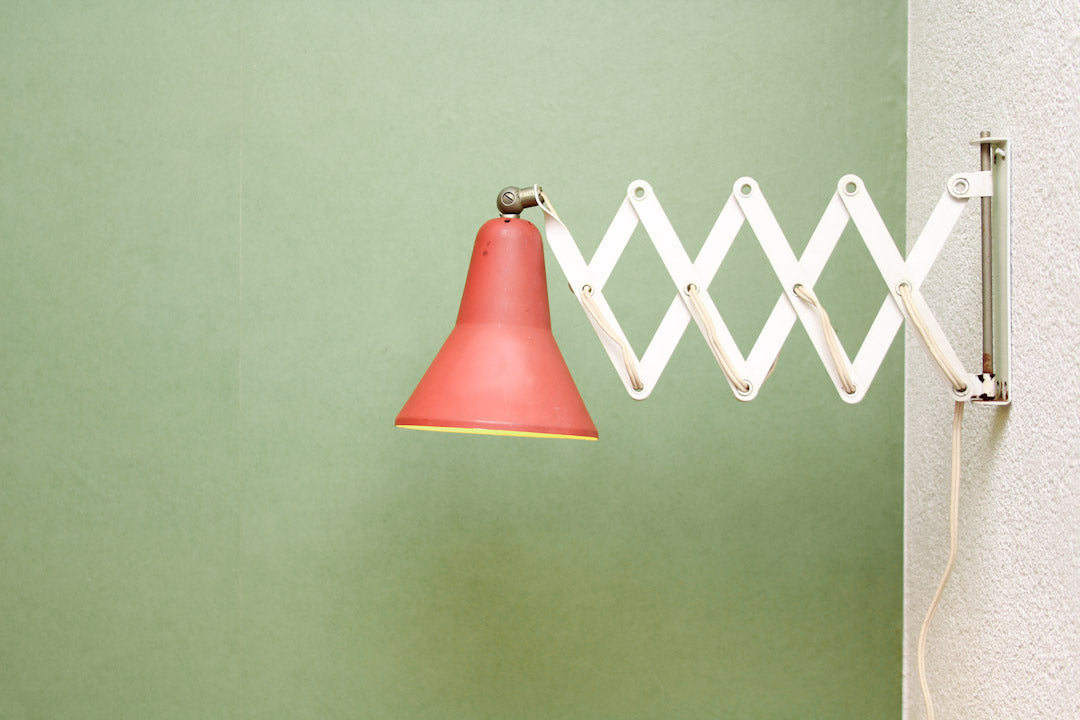 Vintage Anvia schaarlamp