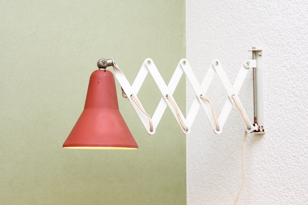 Vintage Anvia schaarlamp