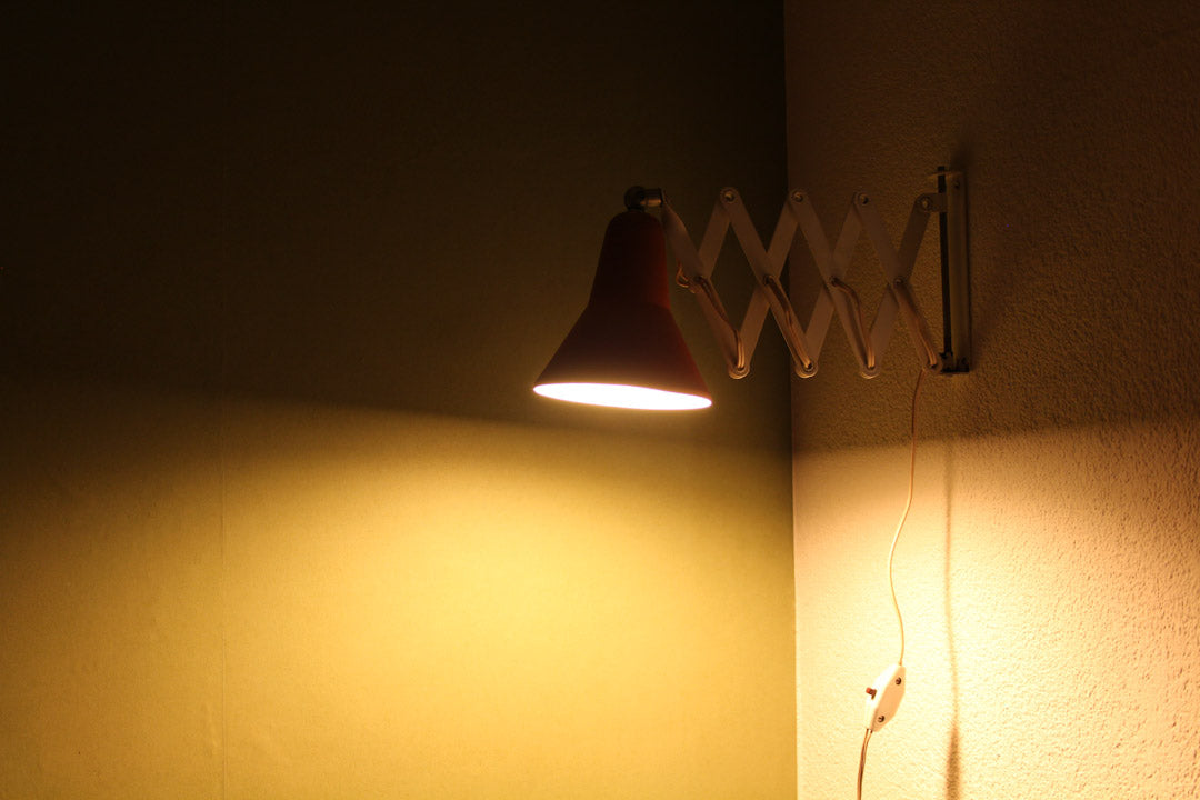 Vintage Anvia schaarlamp