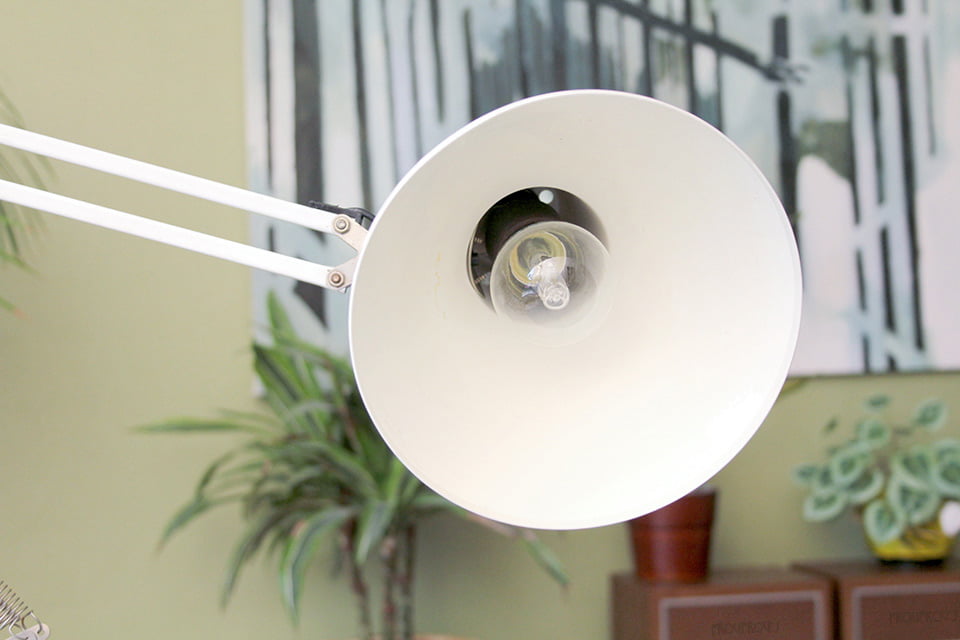 Vintage architectenlamp