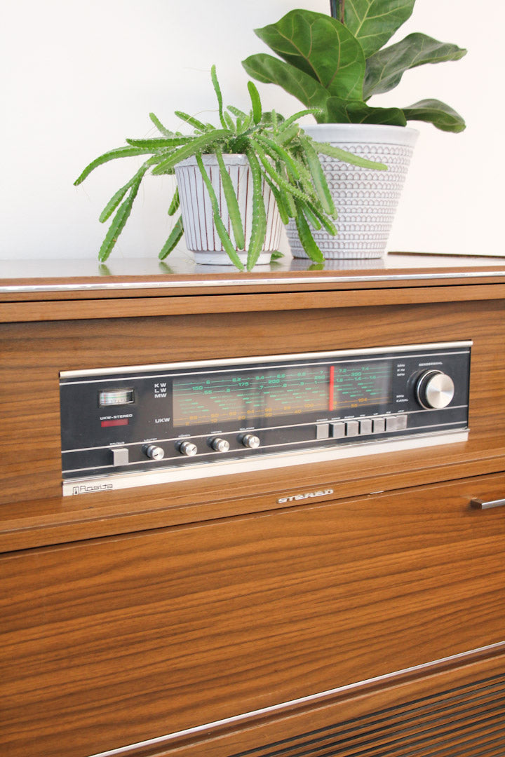 Vintage radiomeubel