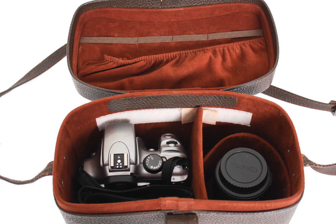 Bruine vintage cameratas