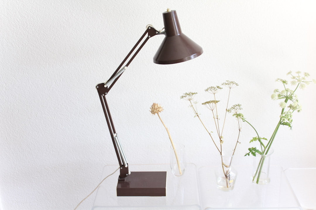 vintage scharnierlamp