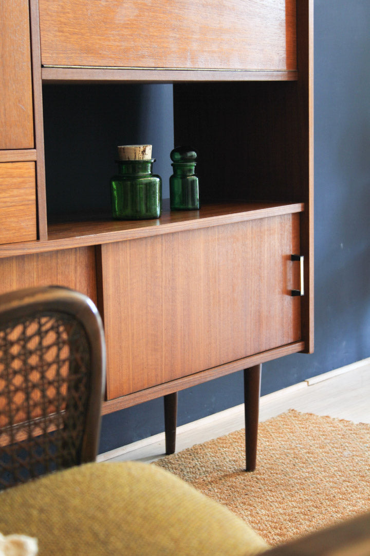 Jaren 60 buffetkast vintage teak fineer
