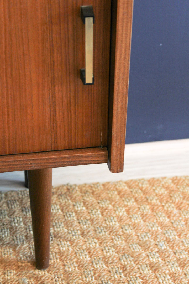Jaren 60 buffetkast vintage teak fineer