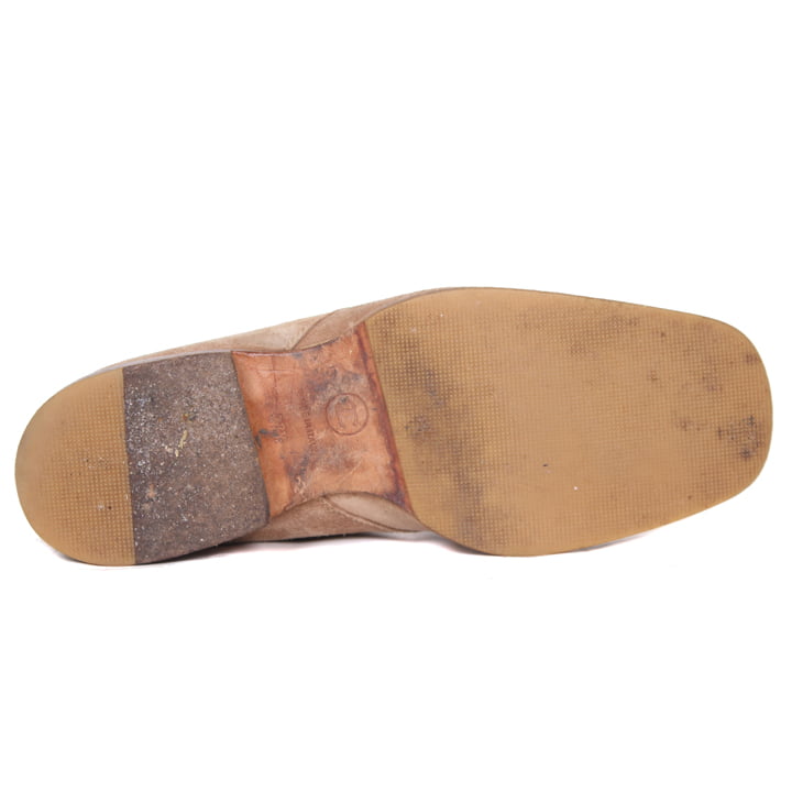 Beige suède vintage Chanel schoenen