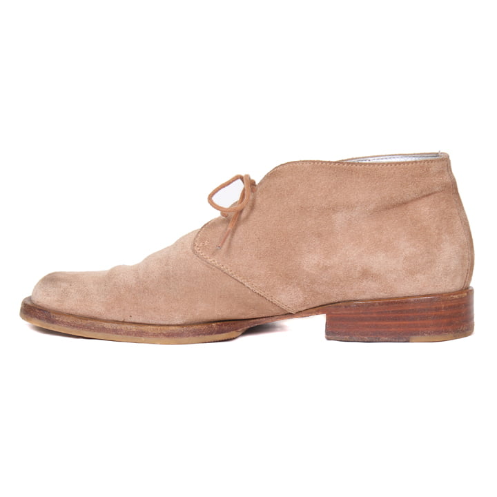 Beige suède vintage Chanel schoenen