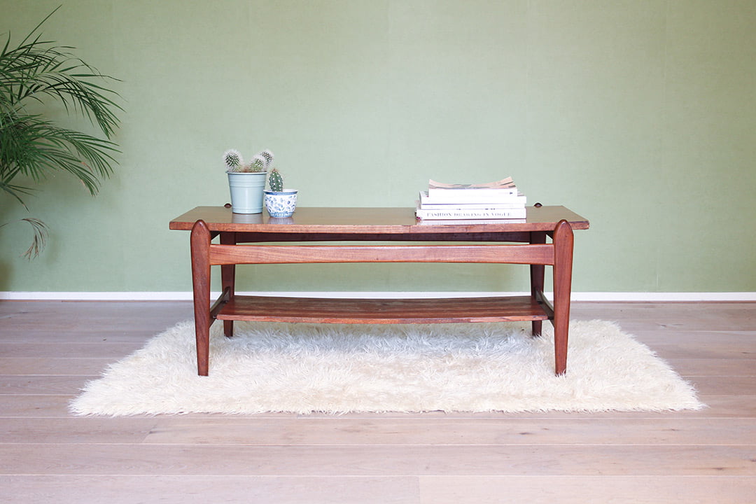 Vintage salontafel 117x47