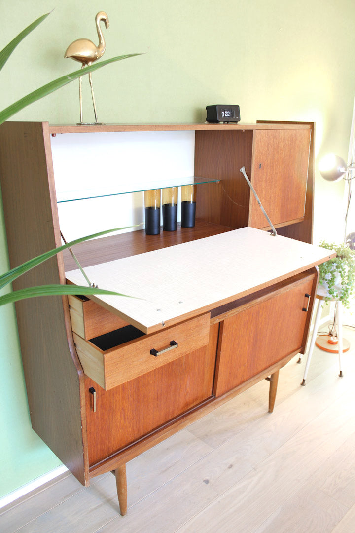 Vintage highboard kast