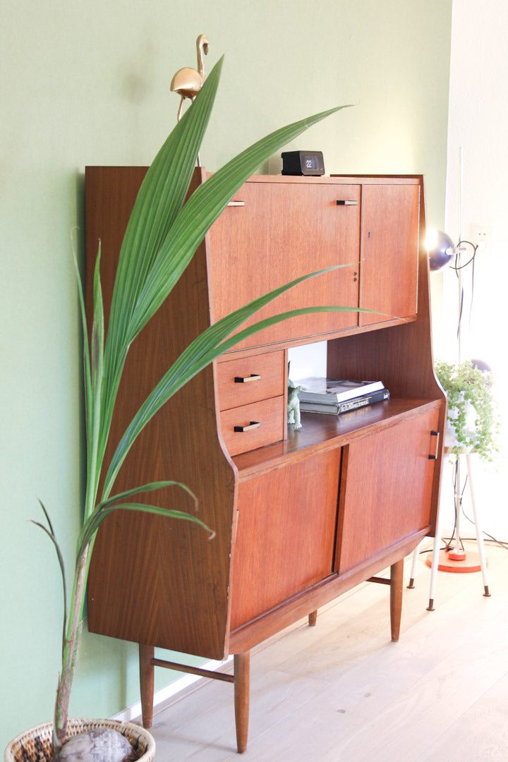 Vintage highboard kast