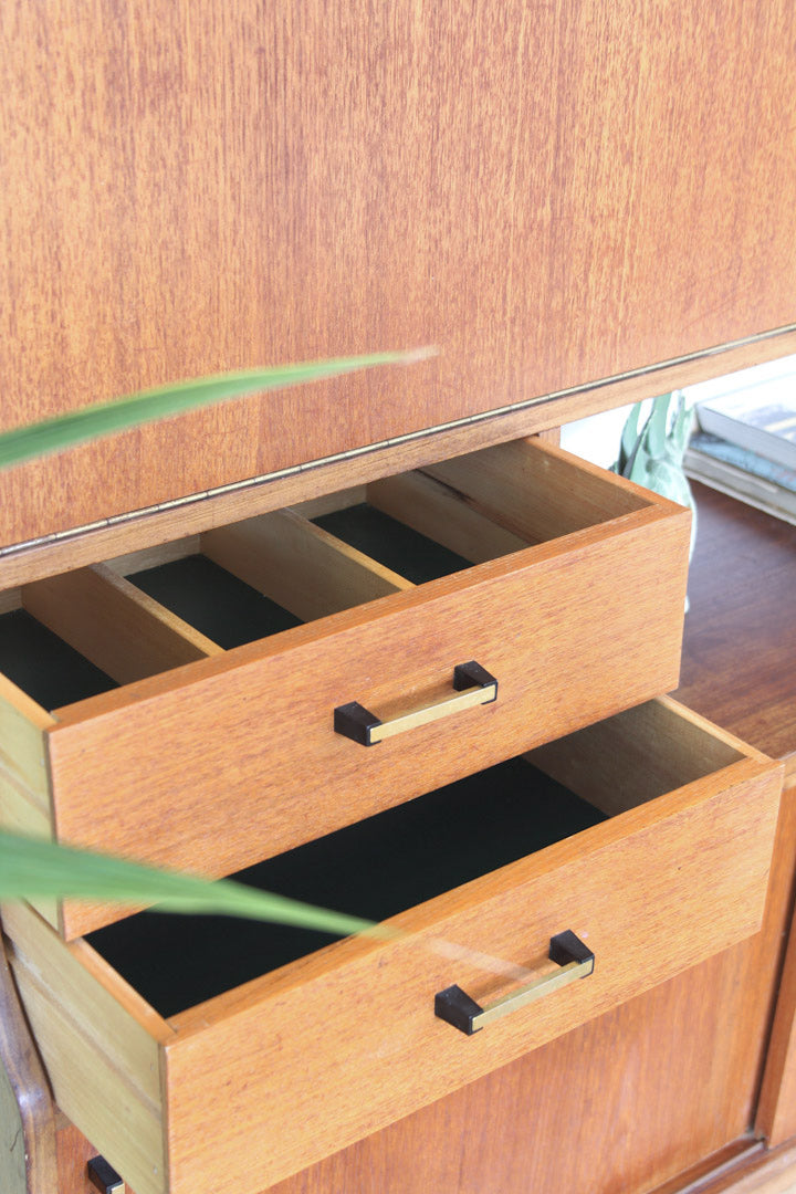 Vintage highboard kast
