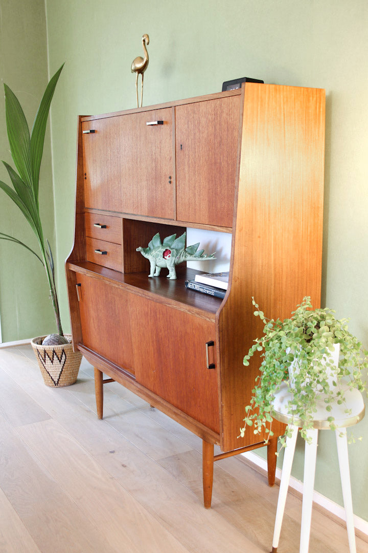 Vintage highboard kast