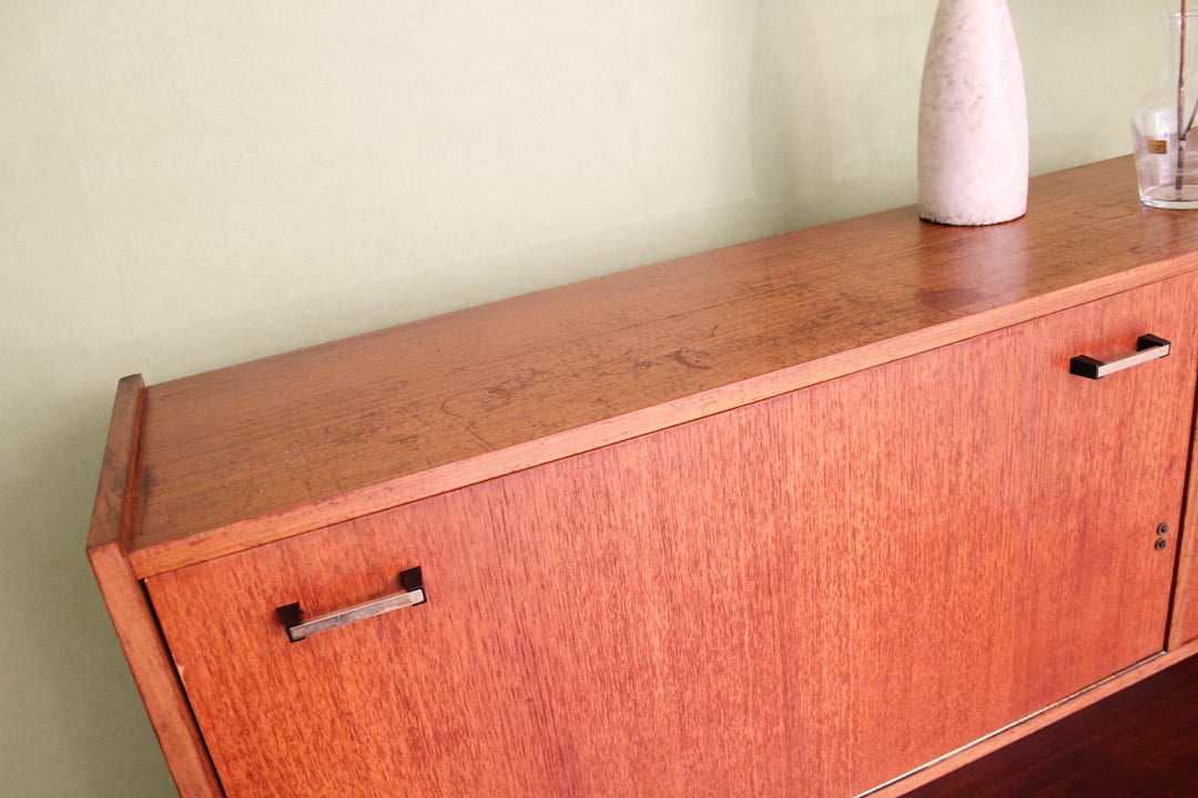 Vintage highboard kast