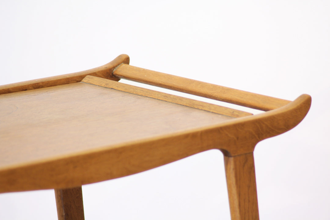 Vintage houten serveerwagen