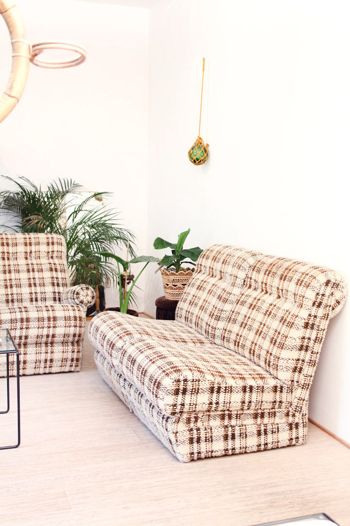 Jaren 70 vintage elementenbank